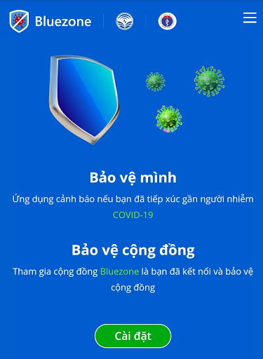 Hướng dẫn cài đặt ứng dụng Bluezone – Truy vết tiếp xúc: Cùng cả nước ...